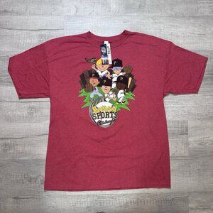 NEW Pittsburgh Pirates Red Backyard Sports T-Shirt Adult XL SGA 7/25/25 MLB